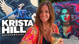 She Turned Her Love for Art Into a Life of Murals & Travel | Krista Hill @DREAMBOXART