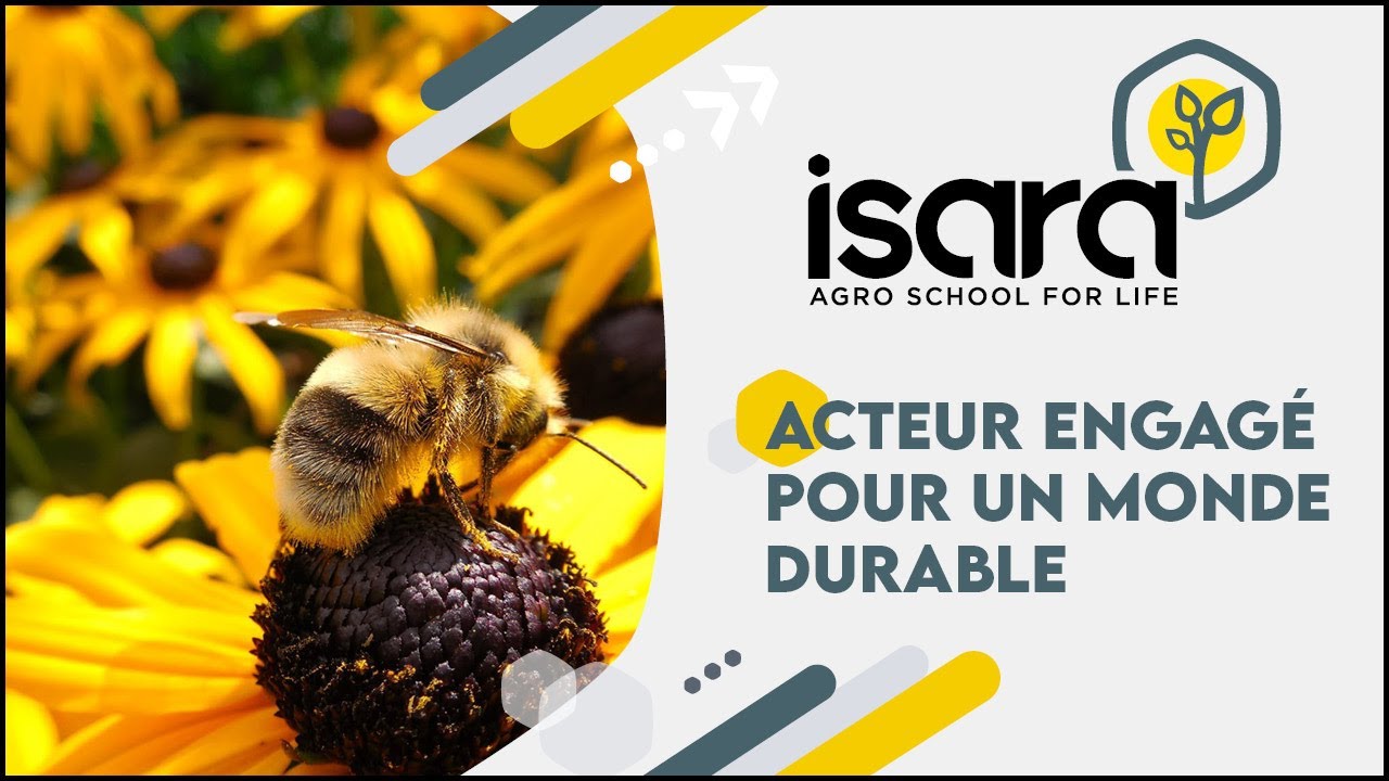 Isara, Acteur engagé 🌏 pour un monde agricole et alimentaire durable