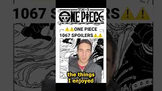 ONE PIECE CHAPTER 1067 SPOILERS #shorts #anime