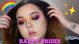 Happy Pride Month! Lifes A Drag Pride Makeup Tutorial | 2018