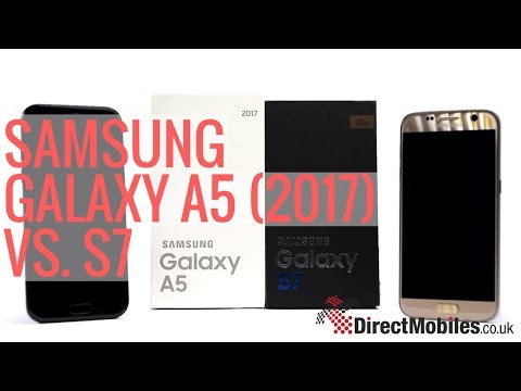 Samsung Galaxy A5 2017 vs Samsung Galaxy S7 comparison