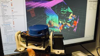 DIY 3D lidar point cloud testing