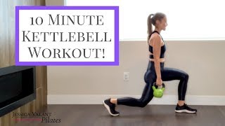 10 Minute Kettlebell Workout  Home Workout with Weights