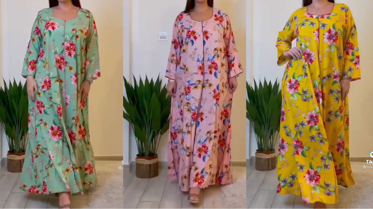 تفصيل القندورة💥اللي عاملة ضجة فيtiktok😲بطريقة جد سهلة👌.