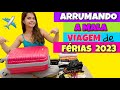 ARRUMANDO MINHA MALA PARA VIAGEM em Florianópolis | NICOLE DUMER