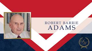 Information Funeral Service for the Late Mr Robert Barrie Adams Update