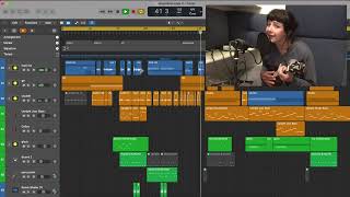 Immaterial - SOPHIE - folk-pop (?) cover on ukulele in an Airbnb closet (plus Logic file and stems)