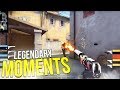 WHEN CSGO PROS MAKE LEGENDARY PLAYS (ICONIC MOMENTS)