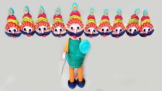 How To Make Ravana for Diwali | Paper Quilling Art