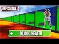 This 10,000 HEALTH Deathrun has 100 Neo Jumps... (Fortnite Creative)