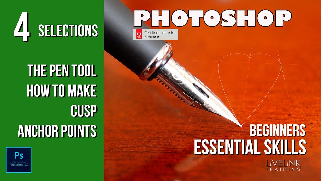 The Pen Tool Part 3 How to Create a Cusp Point photoshop fails