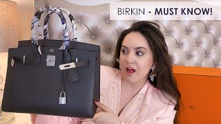 My First Birkin Bag Review - Sellier 30 88 Graphite
