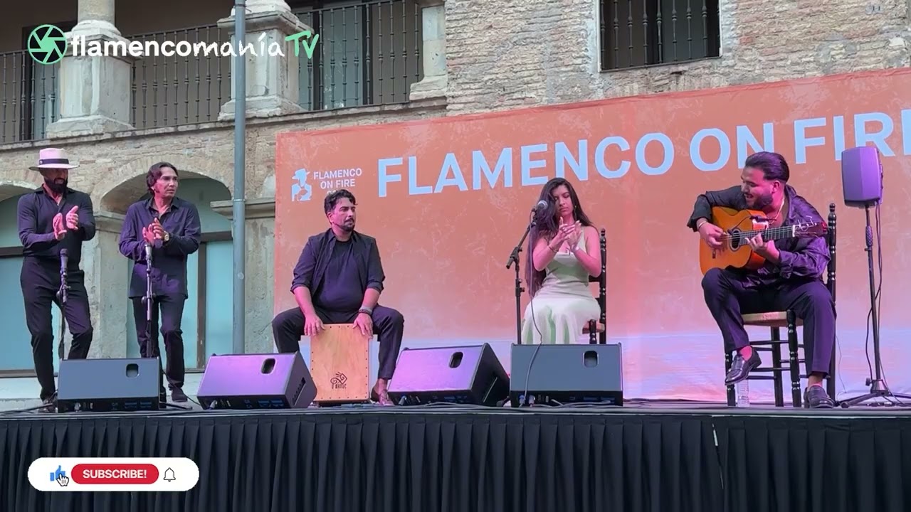 Esmeralda Rancapino y Nono Reyes, por bulerías, en el festival Flamenco On Fire 2025