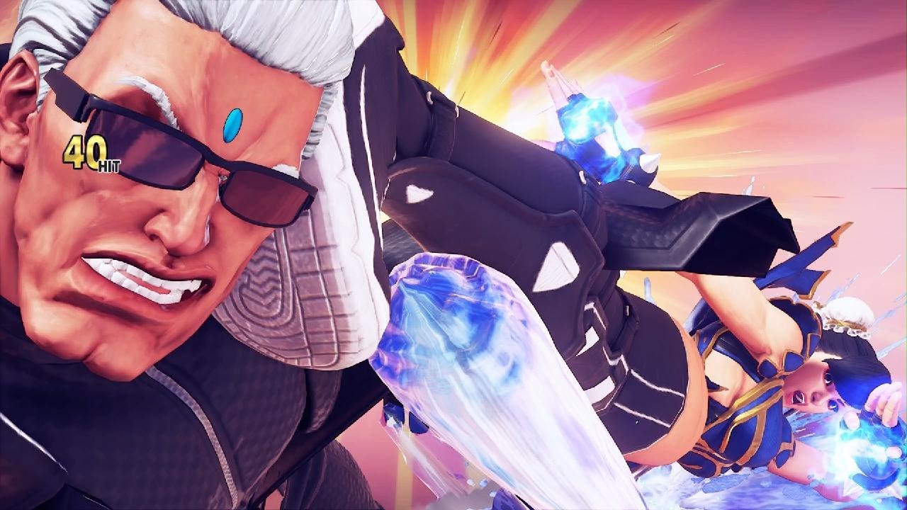 STREET FIGHTER V | Chun-Li (Training) vs Wesker - YouTube