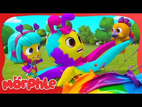 Chroma's GIANT Sneeze! 🌈 City Covered! 🤧 | Morphle's Family | Preschool Cartoons