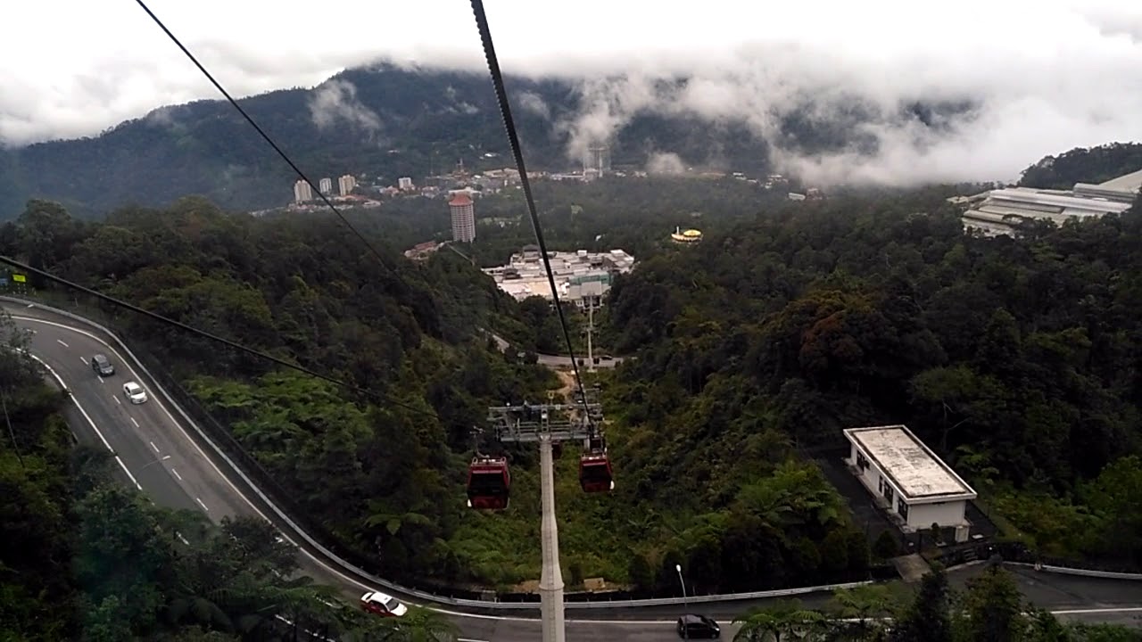 Genting Highland , Malaysia - Cable car - YouTube