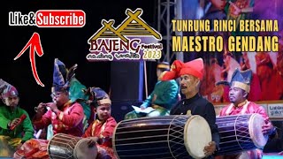 Tunrung Rinci Bersama Maestro Gendang Serang Dakko - Bajeng Festival 2023 #serangdakko