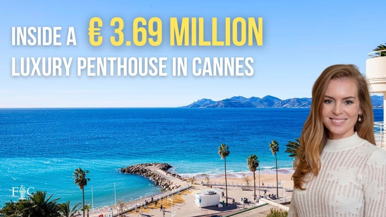 Экскурсия по роскошному пентхаусу в Каннах ☀️