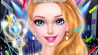 Fashion Doll Beauty Queen Game | Barbie Dandan | Miss Pageant Miss Kecantikan ~ dzi games 💚 screenshot 1