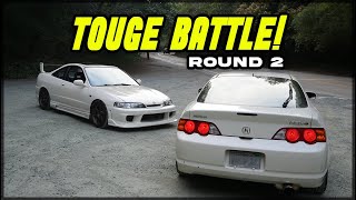 TOUGE BATTLE | Integra DC5 vs Integra DC2 Round 2!! (FAST)