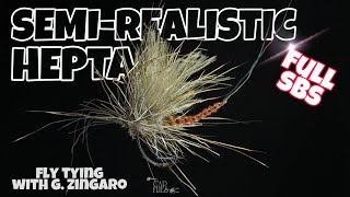Semi-Realistic Hepta - Full SBS Fly Tying with G. Zingaro