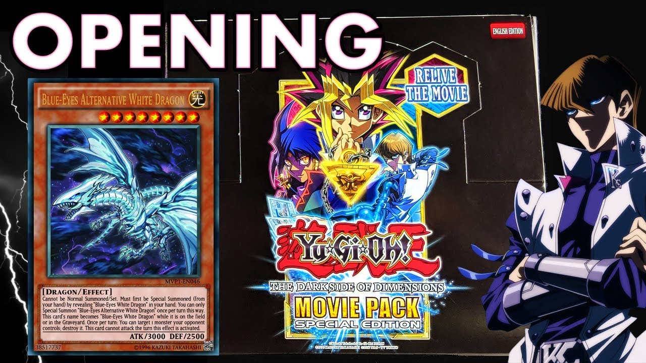 SCHWIFTIEST YuGiOh The Dark Side of Dimensions Movie Pack Special Edition Opening