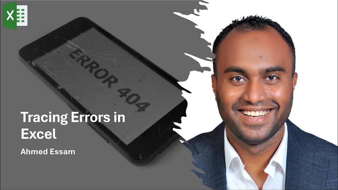 Tracing Errors in Excel - تتبع الأخطاء في برنامج الإكسل - YouTube