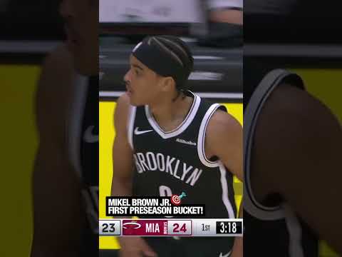 LET IT FLY‼️ #brooklynnets #nba #mikelbrownjr