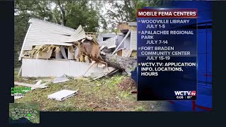 FEMA operates four mobile disaster recovery centers in Leon County