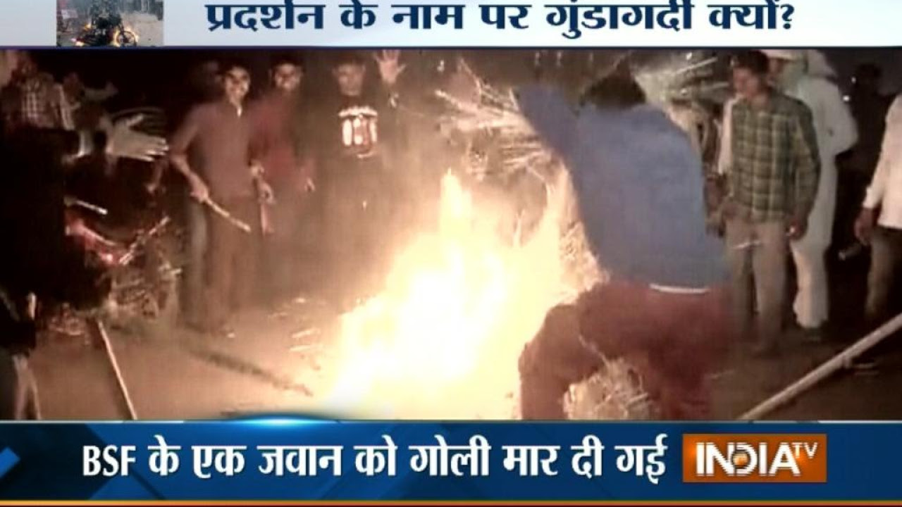 Jat Reservation Protest Goes Violent as Army Conducts Flag March in Bhiwani