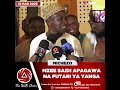 MZEE SAIDI APAGAWA NA FUTARI YA YANGA SC MZEE SAIDI APAGAWA NA FUTARI YA YANGA SC
