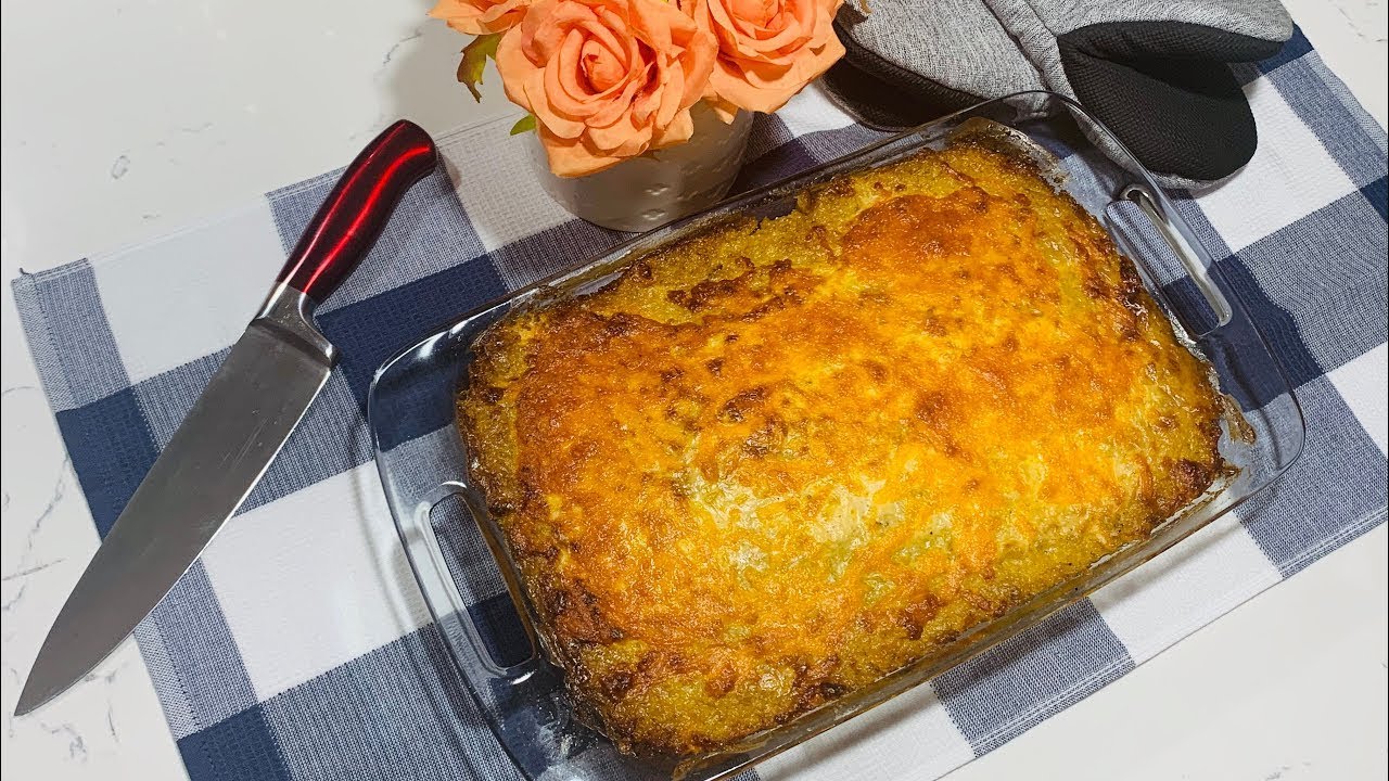 como-hacer-un-pastelon-de-platano-maduro-estilo-dominicano-youtube