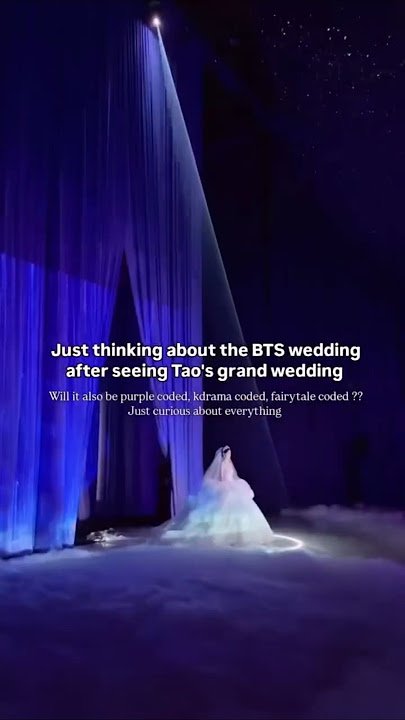 Exo zitao wedding army's in stress for BTS #btsarmy #kpop #echoblendcinedham #bts #namjoon #지민