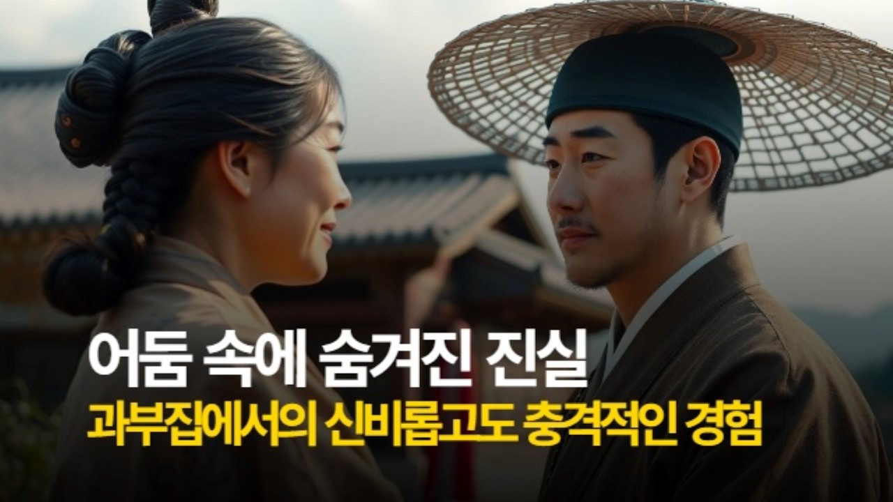 과부집에서 하룻밤 함께한 총각  | 민담 |옛날이야기 |오디오북