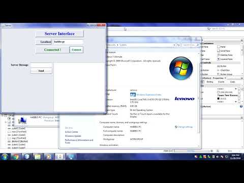 chat application using java sockets (using netbeans)