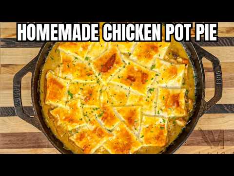 Easy and Delicious Chicken Pot Pie Recipe (ANYONE Can Make This!)