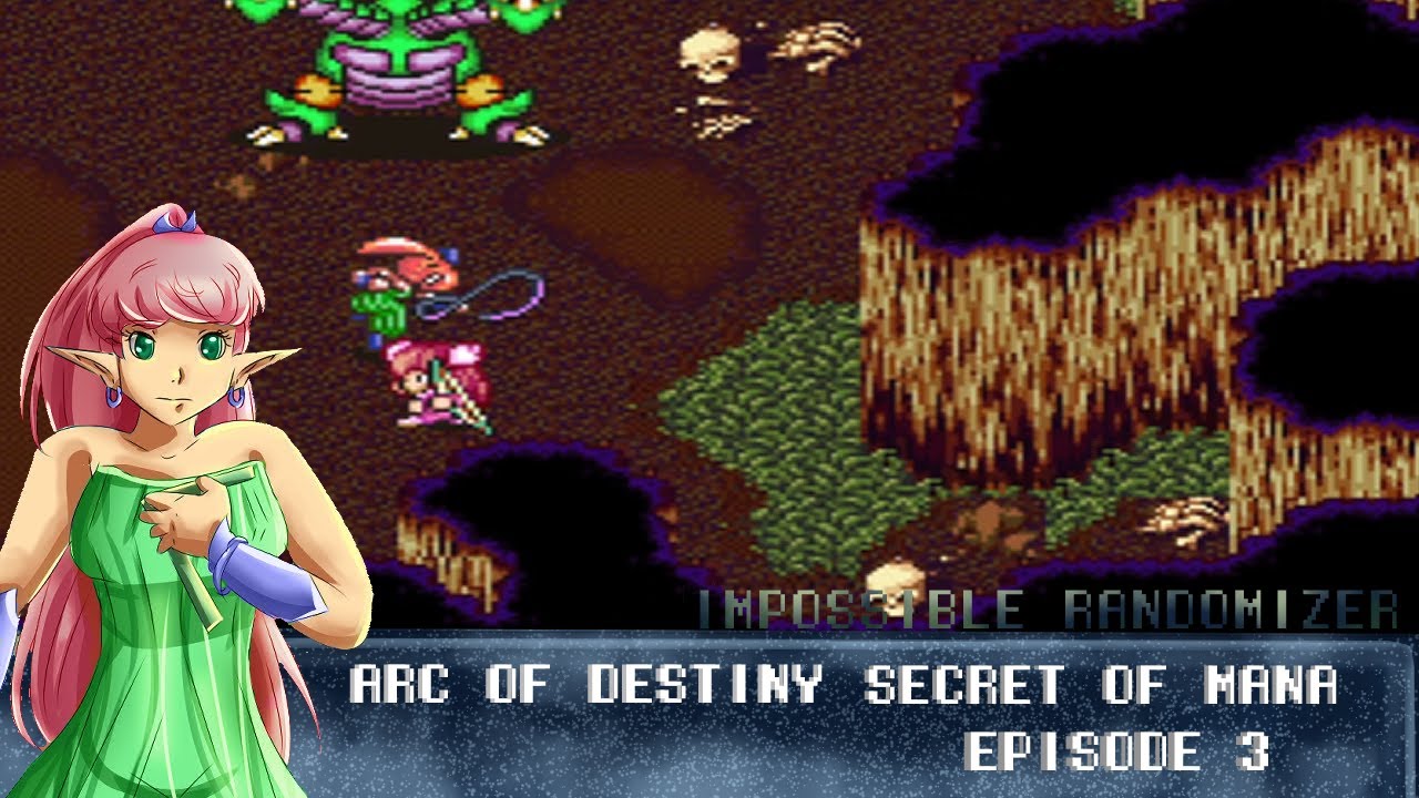 Secret Of Mana - Невозможная сложность, открытый мир, рандомизация - - 3 - Увлажняющий!