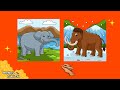 Elephant | Mammoth | Drawing | Do you know the muffin man | Nursery Rhymes | Honey Bunch - kids