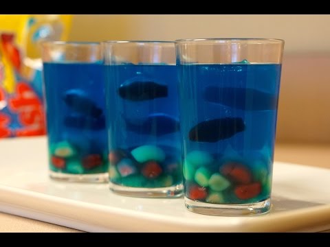 How to Make Mini Jello Aquariums