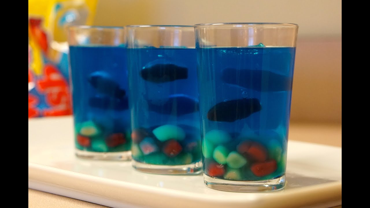 How to Make a Mini Jello Aquarium - We're Calling Shenanigans