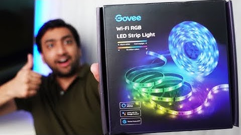 Govee Smart WiFi RGB LED Strip Lights Full Review - Unboxing, Setup and Live Demos