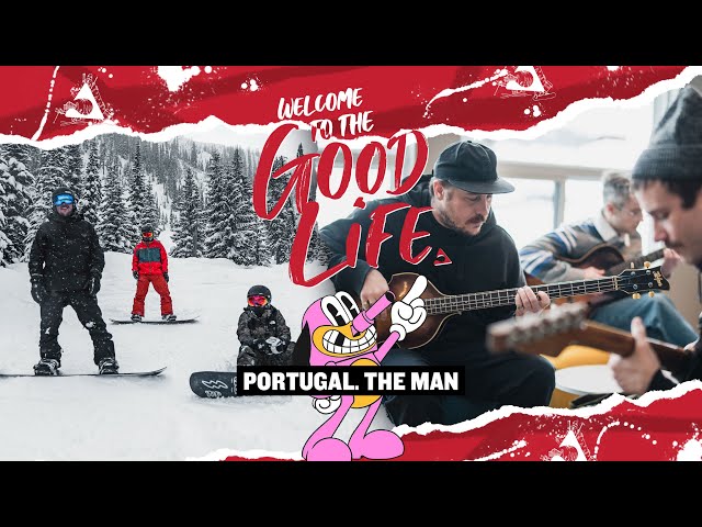 Portugal the Man rides RED Mountain Resort 🤘