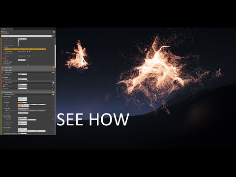 UE4 Niagara Turbulence