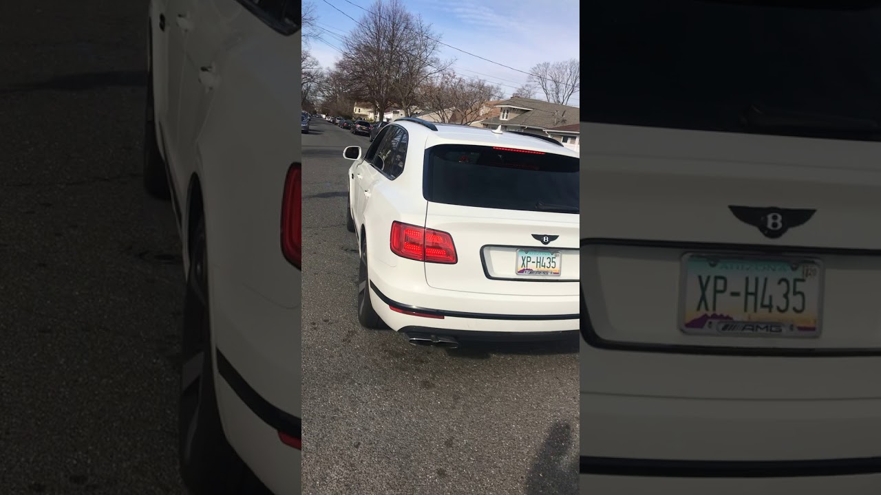 V8 Bentley bentayga launch control 0-60 mphs in 3.8 secs