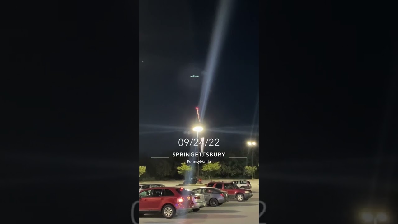 Springettsbury Township Park in York, Pennsylvania Fireworks in the