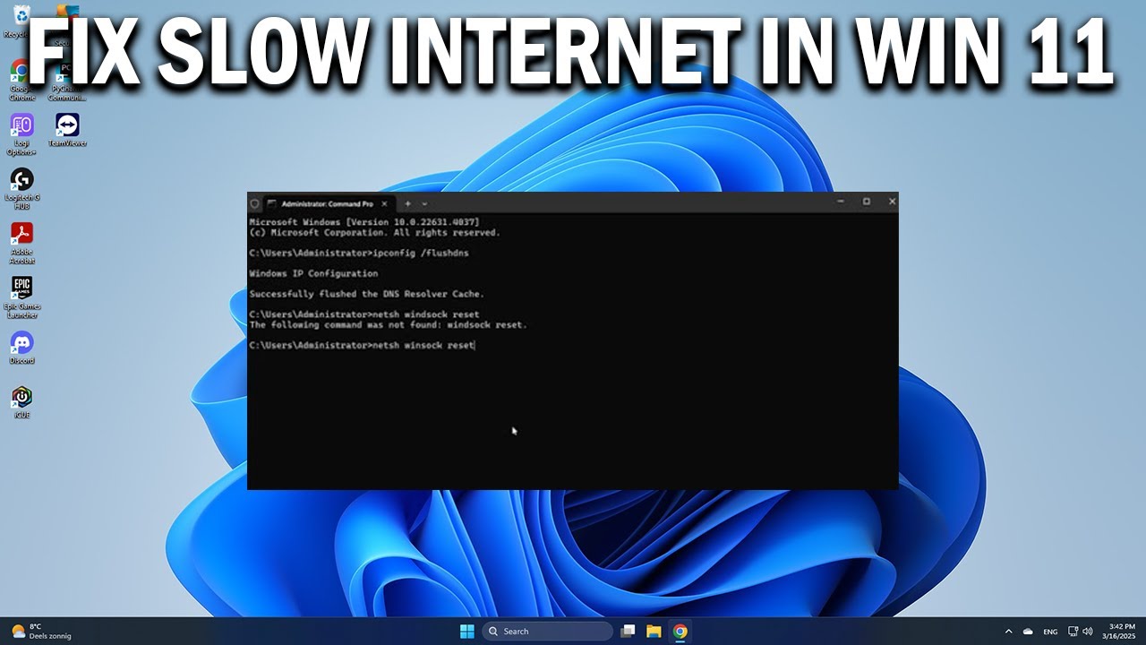 How To Fix Slow Internet Speed in Windows 11 - Easy Fix - YouTube