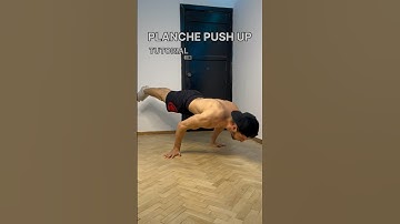 PLANCHE Push Up Tutorial #calisthenics #workout