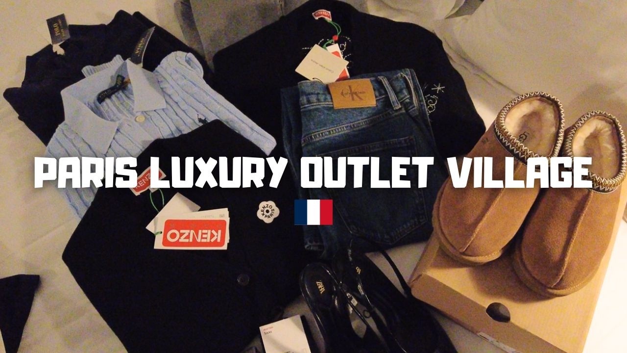 【フランス パリ】アウトレットは何回行っても楽しい【スイス駐在妻VLOG】