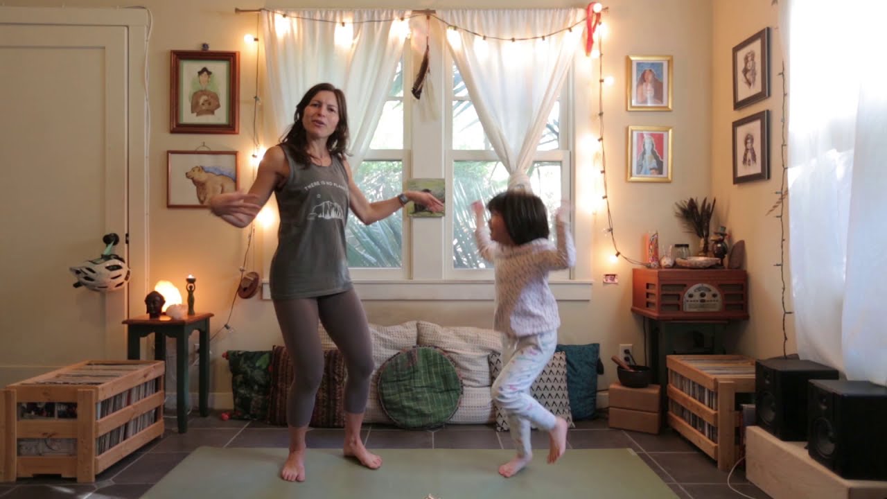 Yoga Fun Time for Kids of All Ages: Yoga with your Kids - YouTube