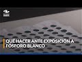 Fósforo blanco en pólvora: alertan riesgos por ingestión y recomiendan atención inmediata